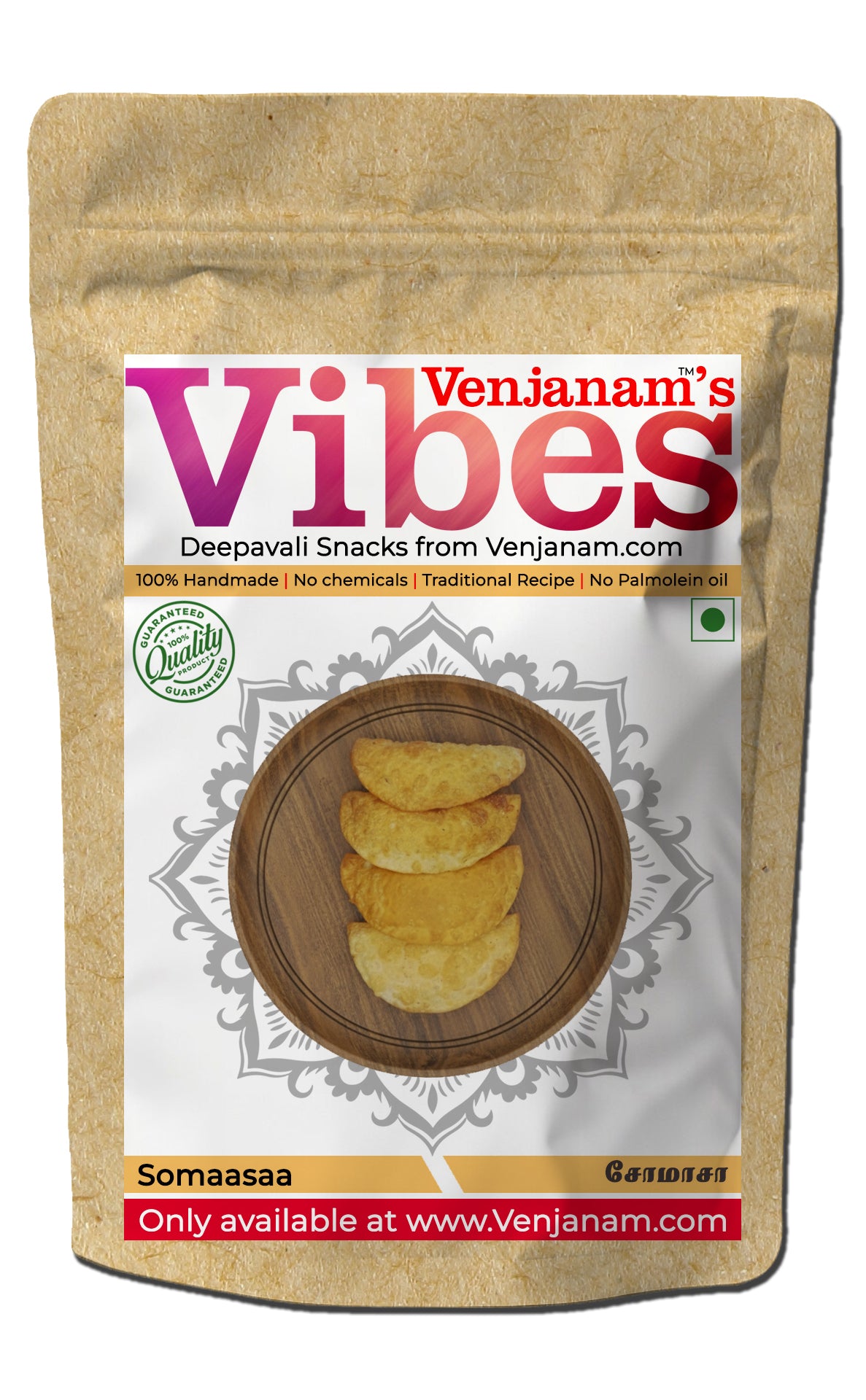 Venjanam Vibes Combo: 3Kg of Handmade Deepavali Sweets & Snacks