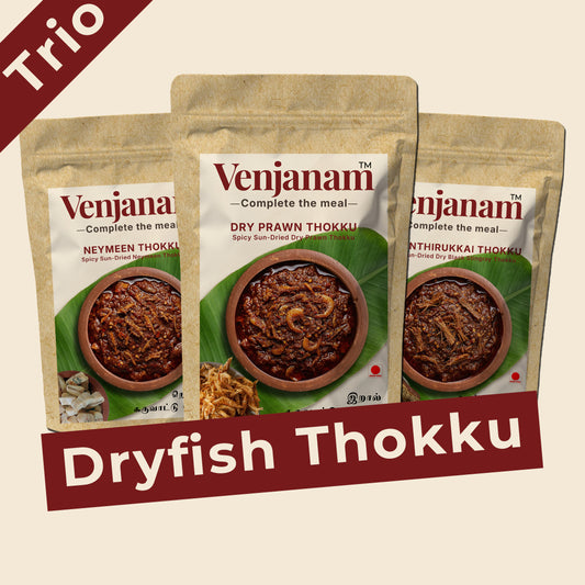Signature Dry Fish Thokku Trio