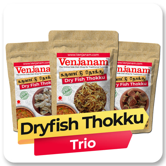 Signature Dry Fish Thokku Trio