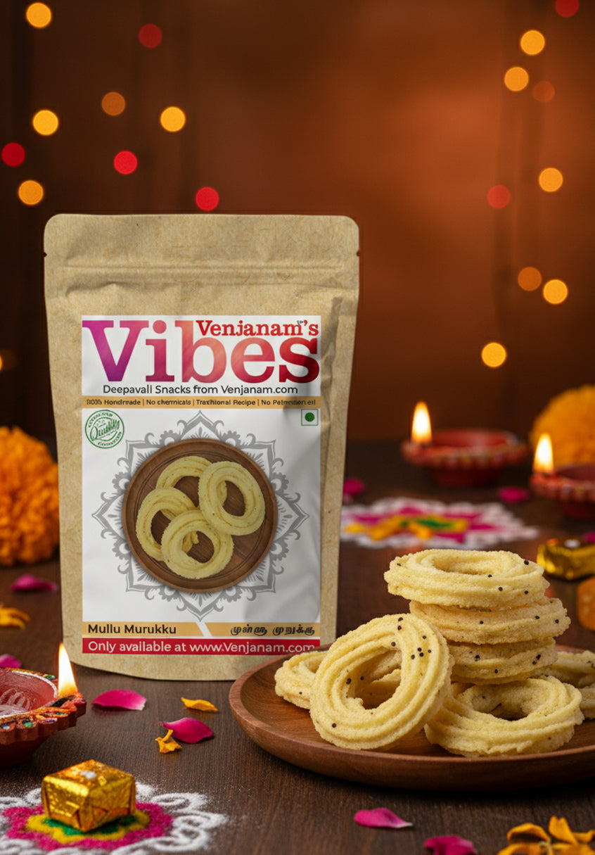 Mullu Murukku – Traditional Tamil Deepavali Snack | Handmade, Crunchy ...